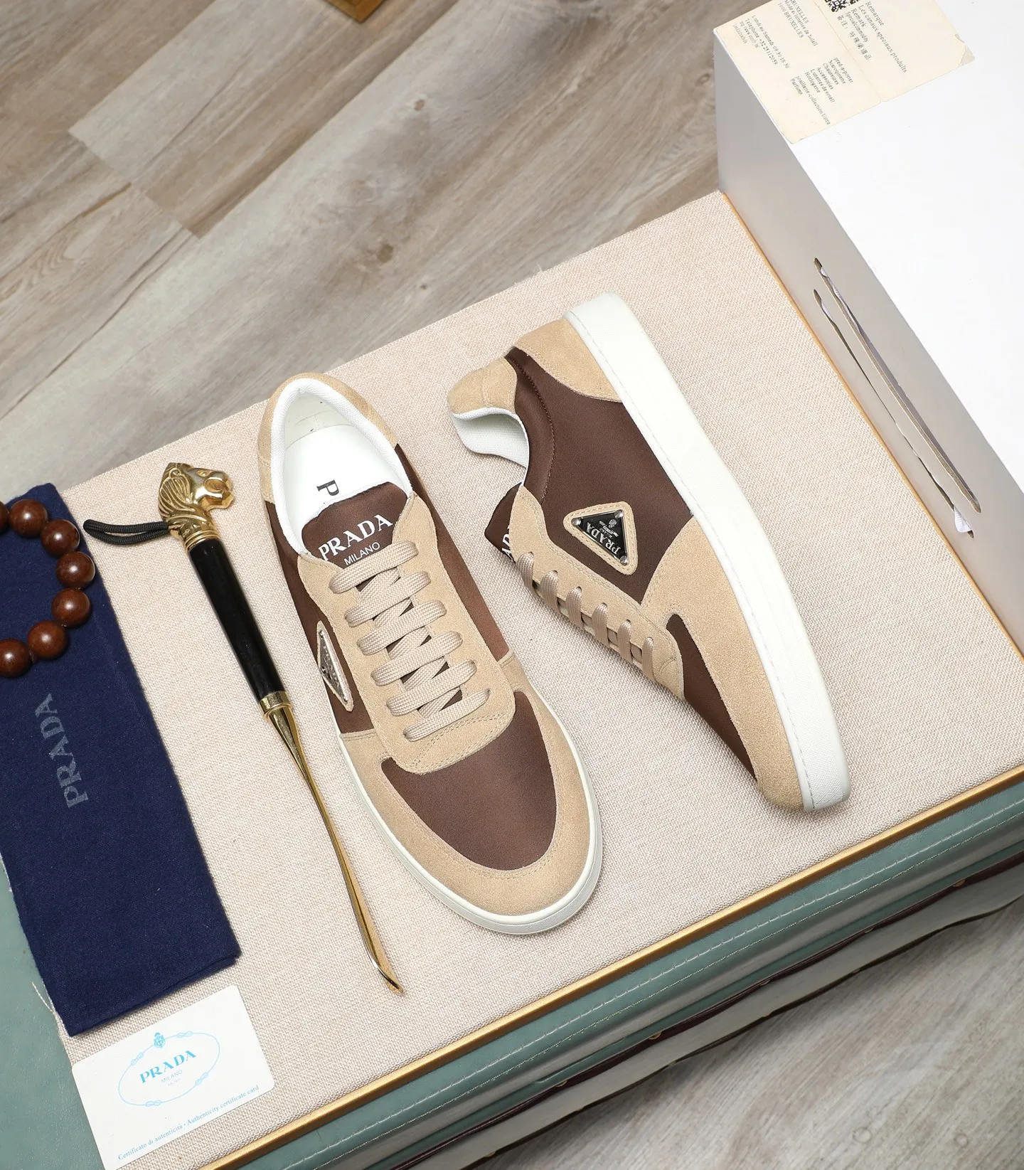 Men's men's shoes💰440🌹🌹[PRADA—Prada] latest model🙈original replica! 👟👟👟Available here. The workmanship is top-notch. The upper is made of Italian 🇮🇹Imported calfskin. ❗️Breathable genuine leather lining @Suitable for travel. The original version has an enlarged engraved sole, making it suitable for all kinds of travels, showing low-key luxury. Let quality speak for itself. Color: Size: 38-44